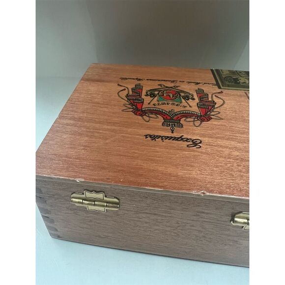 Arturo Fuente Exquisitos Empty Wooden Cigar Box Dominican Republic - Picture 11 of 16